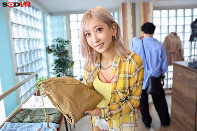 [VR] [8K] AIKA, the Hidden Carnivorous Gal Store Clerk Who Takes Me into Her Fitting Room, Casually Seduces Me into Getting a Boner, and Then Slowly and Moistly Lasciviously Lasciviously Lascivious Me gallery