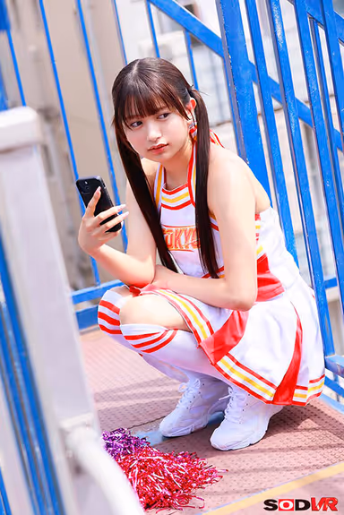 VR] [8K] A Sexually Evil Cheerleader Who Looks Down on Substitutes with the Pretense of Being a Celebrity is Made to Understand Her Position as a Comforter. Karin Kitaoka gallery