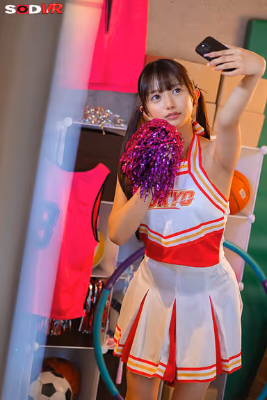 VR] [8K] A Sexually Evil Cheerleader Who Looks Down on Substitutes with the Pretense of Being a Celebrity is Made to Understand Her Position as a Comforter. Karin Kitaoka gallery