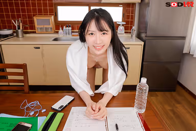 VR] [8K] My Sister Who Is Too Beautiful After My Parents' Remarriage. I can't help but react to her defenseless outfit that makes me feel like a virgin. gallery