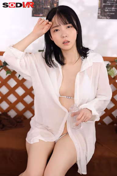 [VR] [8K] Private Tent Sauna Shared Room - Sweaty, Close Contact, Wet Tits, Inescapable Erection - Nakadashi - Meguri Minoshima gallery