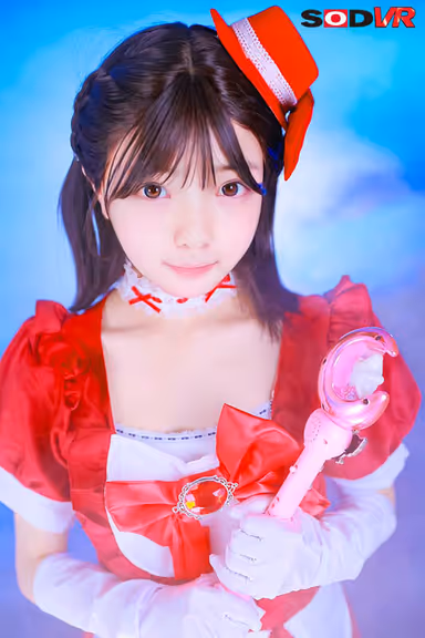 【VR】魔法戦士ゆなちゃんに毎回倒されてる敵のワイ。今回こそは、追い詰めて日頃の恨みをこの小さいカラダに全部ぶつけてやる！！ gallery