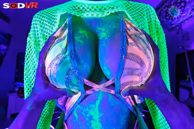 [VR] [8K] BLACK LIGHT LOTION SEX [Black Light Lotion Sex] gallery
