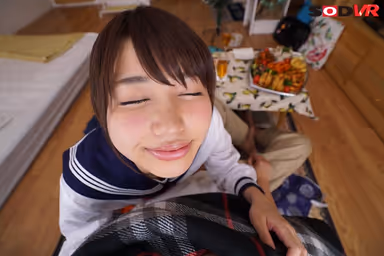 [VR] "My Lover Is 18 Years Old" Mahiro Tadai 7 Consecutive Cum Shots At A Christmas Party! gallery