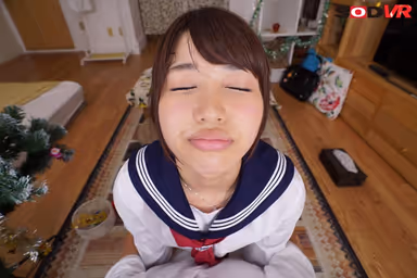 [VR] "My Lover Is 18 Years Old" Mahiro Tadai 7 Consecutive Cum Shots At A Christmas Party! gallery