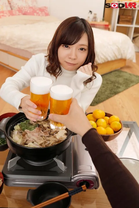 Time-Specific VR! The Time Is Set For 23:45 On New Year's Eve So Count Down To The New Year With Mio Ichijo! Enjoy The Lovey Dovey First Creampie Sex Of The Year! gallery