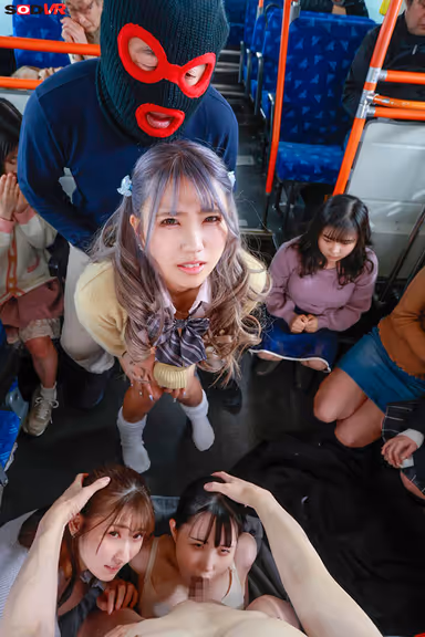 VR】【8K】【Ultra-Real Experience】Bus hijacking VR *7 victims: college girl / mother and daughter / female student / housewife gallery