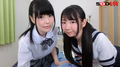[VR] Nympho Duo And Sister S*********s Spit On Your Cock And Tease It To The Brink, Whispering Dirty Talk Right In Both Your Ears Featuring Binaural Sound gallery