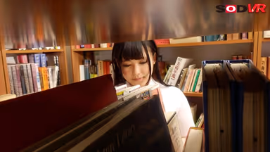 [VR] Multiple POV VR. Look Up The Skirt Of This Beautiful Girl In The Library! Pursue Her To The End And Have Your Way With Her Body, Even Fucking Her And Cumming Inside! gallery