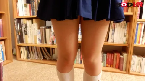 Multiple POV VR. Look Up The Skirt Of This Beautiful Girl In The Library! Pursue Her To The End And Have Your Way With Her Body, Even Fucking Her And Cumming Inside! gallery