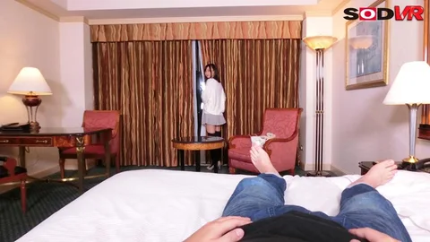 An SOD Star Yume Takeda Her First VR Experience! Her First Sleepover SEX With You This Innocent Girlfriend Is Nervous And Bashful Having SEX With You gallery