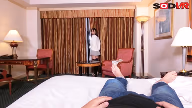 [VR] An SOD Star Yume Takeda Her First VR Experience! Her First Sleepover SEX With You This Innocent Girlfriend Is Nervous And Bashful Having SEX With You gallery