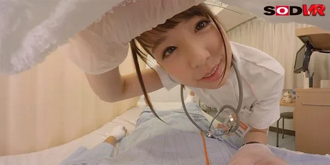 When A Nurse Is Wearing See-Through Panties, Is That A Sign Of Temptation!? After Seeing His Rock Hard Cock, This Horny Nurse Decided To Sneak Into His Room At Night And Commit An Unthinkable Reverse Night Visit! gallery