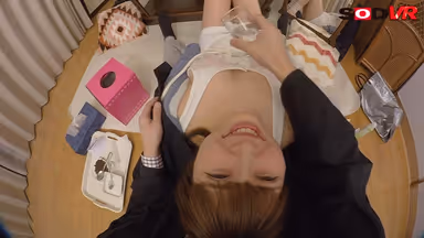 [VR] He Was Practicing The Helping Hands Skit With His Younger Big Tits Friend! But He Was Unable To Resist Her J-Cup Titties And Had To Start Groping Them! Mikuri Shiiba gallery