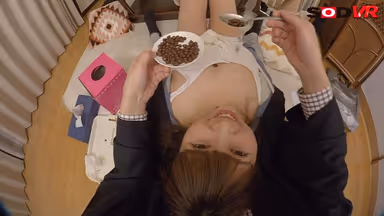 [VR] He Was Practicing The Helping Hands Skit With His Younger Big Tits Friend! But He Was Unable To Resist Her J-Cup Titties And Had To Start Groping Them! Mikuri Shiiba gallery