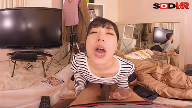 [VR] VR Long Length The Industry's First Bonus-Added VR!? 2 What If You Can Win A Bonus And Suddenly Mihina Nagai Is Visiting Your Room... She'll Treat You To Some Self-Dick Sucking Deep Throat Ejaculation And Cum Swallowing Pleasure! Make Her Sensual Body Cum And Get Showered In Mihina's Squirting Cum Juices! gallery
