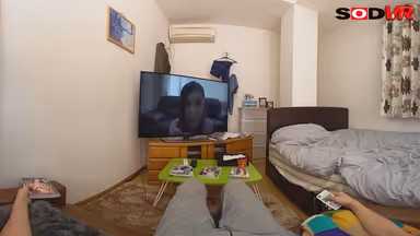 [VR] SODstar Iori Kogawa Iori Furukawa Watches Porn With You! Enjoy Some Of Her Films Together And Then Kiss And Fuck Her In This Realistic Sex Experience! gallery