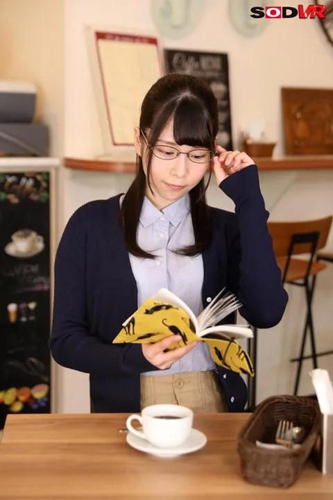 This Neat And Clean Plain Jane Girl Is Actually A Slutty Bitch She'll Read This Erotic Novel Into Your Ear While Straddling You And Shaking Her Ass! gallery