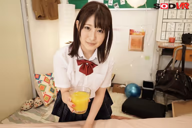 [VR] A Girl In Uniform. Bed-Sharing Reflexology VR ~Creampie Sex Without The Shop's Permission~ Rin Asuka gallery