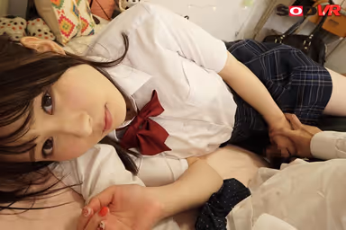 [VR] A Girl In Uniform. Bed-Sharing Reflexology VR ~Creampie Sex Without The Shop's Permission~ Rin Asuka gallery