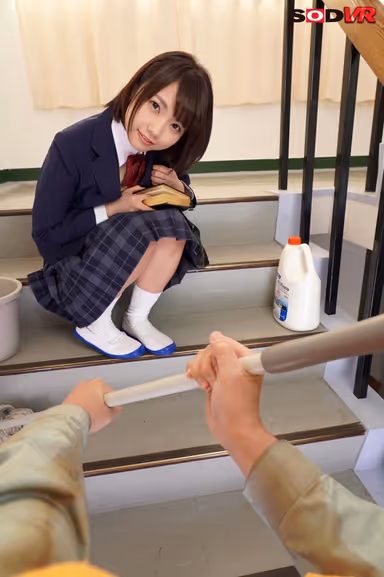 [VR] Silent R**e VR Dragging Her Into The Locker And R****g Her. Makoto Toda gallery