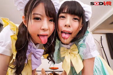 (VR) Chewing VR Devilish Maids Serve Their Super Masochistic Master gallery