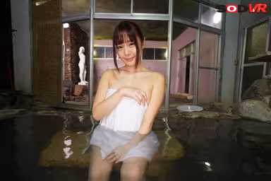 [VR] Erotic Girl (Roughly F Cup Business Woman) At The Mixed Gender Hot Springs Gets D***k At Your Insistence As You Work To Fulfill Your Hidden Motive... Once D***k She Begs For Your Dick Sarina Kurokawa gallery