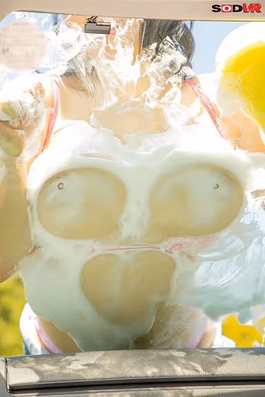 [VR] [Titty Car Wash VR] I Went To A Certain Gas Station Where A Girl With Colossal Tits In A Bikini Washed My Car And My Dick! gallery