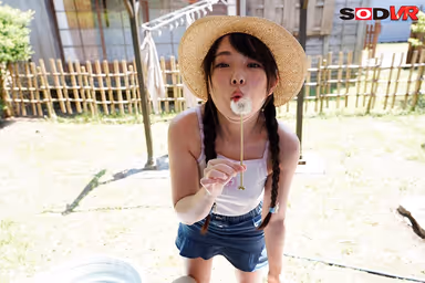 [VR] A Cute K*d Came Back During Summer Vacation To Visit Her Favorite Old Man gallery