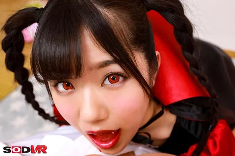 A Cute Vampire VR Video The Girl Who Lives Next Door Dressed Up In Halloween Cosplay, But It Turns Out That She's A Real 1000-Year Old Vampire!? You're Trapped In A Coffin And Getting Your Innards And Semen Sucked From Your Body! Lulu Arisu gallery