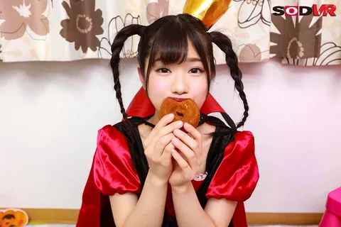 A Cute Vampire VR Video The Girl Who Lives Next Door Dressed Up In Halloween Cosplay, But It Turns Out That She's A Real 1000-Year Old Vampire!? You're Trapped In A Coffin And Getting Your Innards And Semen Sucked From Your Body! Lulu Arisu gallery