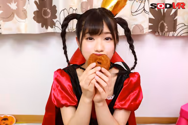 [VR] A Cute Vampire VR Video The Girl Who Lives Next Door Dressed Up In Halloween Cosplay, But It Turns Out That She's A Real 1000-Year Old Vampire!? You're Trapped In A Coffin And Getting Your Innards And Semen Sucked From Your Body! Lulu Arisu gallery