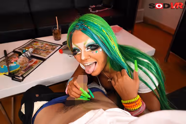 [VR] Hard-To-Find Gal A Rare Discovery! Prostitution VR Where You can Have Raw Creampie Fucks With A Thick, Big Titted Dark Skinned Gal at Karaoke. Real Sex and Nonstop Climaxing gallery
