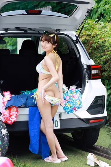 [VR] Red-Hot Sweaty Car Sex Watch Her Change In The Parking Lot Let This Slut Lure You To Temptation, And Ride You With Cowgirl Abandon Until You Can't Buck Your Bronco No More!! A Horny College S*****t Mayu gallery