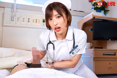 [VR] I Got Hard When She Gave Me A Sponge Bath, And Then My Dominatrix Nurse Told Me Off As She Milked My Cock VR gallery