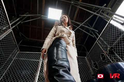 (For Male Subs Only) "Jerk Off Here, Now..." Reiko Kobayakawako Makes You Strip Down Outdoors In VR - Remote Masturbation From JOI - Exhibitionism, Pissing, Tied Up For Anal Training... Your Mistress Demands Total Obedience! gallery