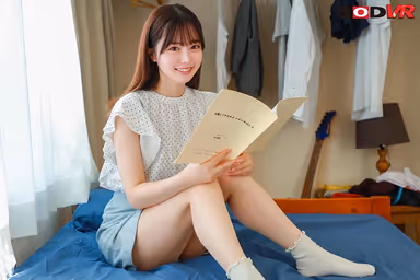[VR] My Childhood Friend Who Dreams Of Becoming A Voice Actress Got An Offer To Do A Porn Anime... She Used My Dick For Practice On How To Act Out Sex Scenes - Asuka Momose's First VR gallery