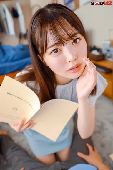 [VR] My Childhood Friend Who Dreams Of Becoming A Voice Actress Got An Offer To Do A Porn Anime... She Used My Dick For Practice On How To Act Out Sex Scenes - Asuka Momose's First VR gallery