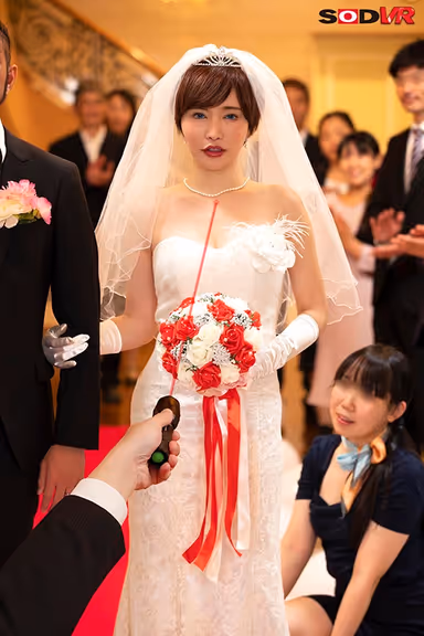 [VR] A Slut Beam VR Video - The Worst Marriage Ceremony In History - This Bitch Is Living Life And Looks At Me Like I'm Nothing But A Piece Of Trash, But Now I've Persuaded Her To Treat My Cock Like Garbage Because Now She's Transformed Into A Horny Slut! Yuria Satomi gallery