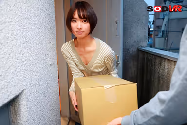[VR] (Pursuer POV Footage) The College Girl Next Door Has A Booty That's Just Too Hot... When She Went Out To Pick Up A Package I Followed Her Inside And Made Her Fuck Me gallery