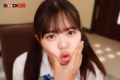 [VR] Soft & Squishy!! Slapped While Sucking Dick And Surprise Facial! ~Frowning Cheeks Stuffed Full Of Cock, Then Showered In Cum~ gallery