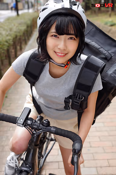 [VR] A Fresh Face! A Lucky And Horny Delivery Girl VR Video This Nervous Fresh Face Part-Time Delivery Girl Was Late With Her Delivery, But It Seems That The Truth Is She's A Slightly Perverted College Girl With Some Maso Sexual Tendencies!? gallery
