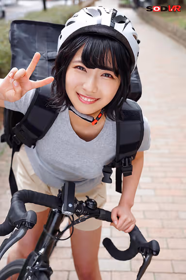 [VR] A Fresh Face! A Lucky And Horny Delivery Girl VR Video This Nervous Fresh Face Part-Time Delivery Girl Was Late With Her Delivery, But It Seems That The Truth Is She's A Slightly Perverted College Girl With Some Maso Sexual Tendencies!? gallery