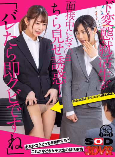 [VR] "If You Find Out You'll Get Fired," The Temptation Of A Job-Seeking Slut Seducing Her Would-Be Employers At The Interview! gallery