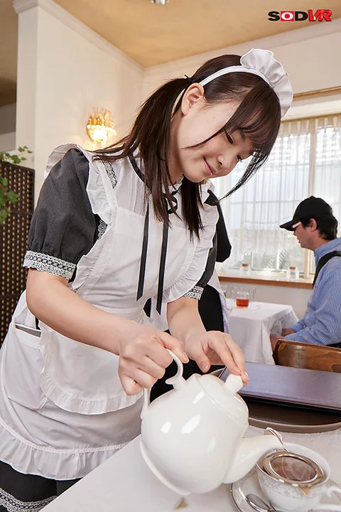 Maid Delivery Negotiate With A Maid's Side Job Letting Her Guard Down At A Guy's House, She Bends Over With Her Ass In His Face, And Suddenly Gets Fucked And Earns An Extra Helping Of Cum On Her Cute Little Face gallery