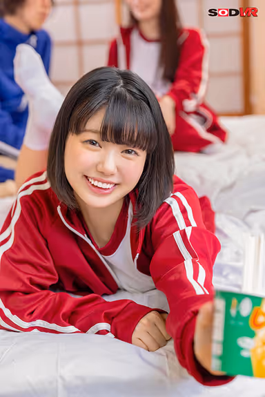 [VR] During A School Trip, I Played Truth or Dare With That Girl For Whom I Carry A Torch. The Teacher On Duty Came By, So When We Dove Into The Futon Together... Rin Momono gallery