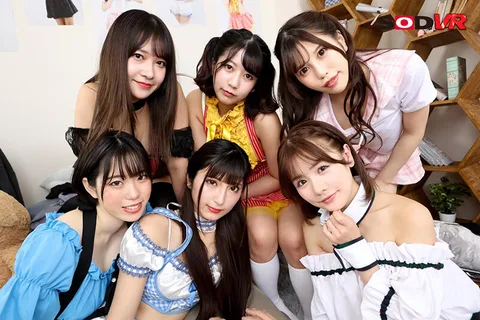 Amazing Full-body Licking For The Ultimate Idol Harem VR. Your Top Favorite Idols That You Love Surround You And Lick Your Dick As Well As From Head To Toe, Licking You All Together Non-stop All Across Your Body Right Up To Your Face! From There It's Raw Fucking With Each Idol For Pregnancy Fetish And Creampie SEX! gallery