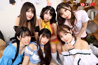 [VR] Amazing Full-body Licking For The Ultimate Idol Harem VR. Your Top Favorite Idols That You Love Surround You And Lick Your Dick As Well As From Head To Toe, Licking You All Together Non-stop All Across Your Body Right Up To Your Face! From There It's Raw Fucking With Each Idol For Pregnancy Fetish And Creampie SEX! gallery