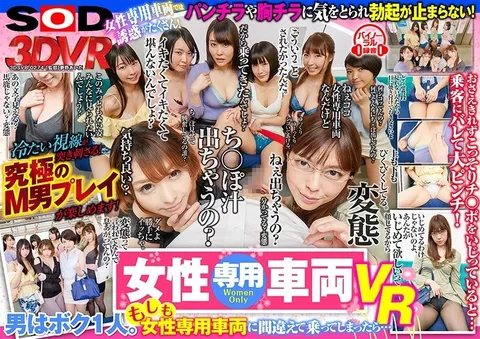 The Ladies-Only Train Car VR I'm The Only Man On Board What If I Accidentally Boarded The Ladies-Only Train Car...