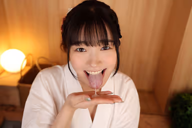 VR] Please "freely" use this "sexually active" girl. ～She will "ejaculate continuously" until morning in her "disciplined" unmixed "upper and lower pussy" - Hana Kotone gallery